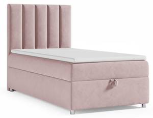 BOXSPRINGBETT mit Bettkasten Trinity K10 Pink - Tiefe: 70 cm