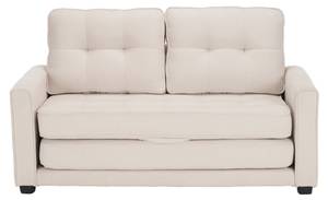 2-Sitzer Sofa Mercury Ⅷ Beige - Holzwerkstoff - Metall - Textil - Holzart/Dekor - Holz teilmassiv - 205 x 86 x 151 cm