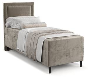 Boxspringbett Kallista Beige - Breite: 100 cm - H3