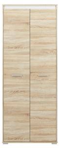 Kleiderschrank AVO Braun - Holzwerkstoff - 80 x 200 x 50 cm