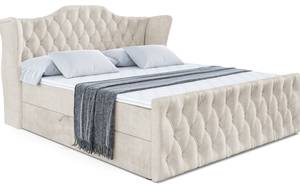 Boxspringbett VILA-Z Beige - Breite: 200 cm - H3