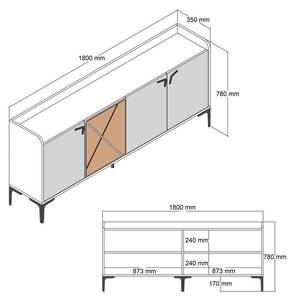 Buffet Venedik Noir