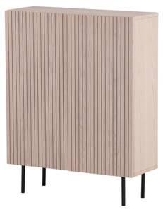 Vitrinenschrank BJÖRKÖN SC80 2D Beige