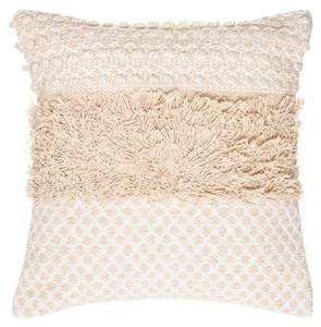 Kissen KUPFERSTEINSAND Beige - Textil - 14 x 40 x 40 cm