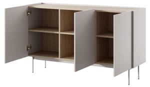 Buffet COLOR SB144 3D Beige - Bois manufacturé - Matière plastique - 144 x 83 x 37 cm