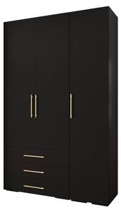 Garderobe Inova 3 Z17 Schwarz - Gold