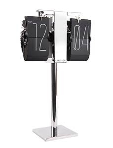 Karlsson Uhr Flip Clock No Case Schwarz - Metall - 21 x 35 x 10 cm