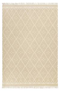 Kelim Teppich Vermont Beige - Cremeweiß - 80 x 300 cm