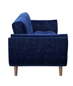 PLAYBOY Schlafsofa, 3-Sitzer, SCARLETT Blau - Nachtblau