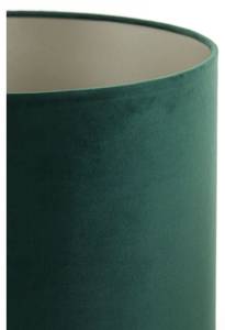 Zylinder Lampenschirm Velours Grün - Textil - 50 x 38 x 50 cm