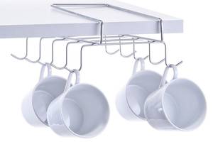 Küchenaufhänger für Tassen und Tassen Silber - Metall - 19 x 8 x 28 cm