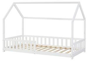 Lit cabane Ydre avec matelas Largeur : 100 cm - Avec sommier à lattes - Avec sommier à lattes & matelas