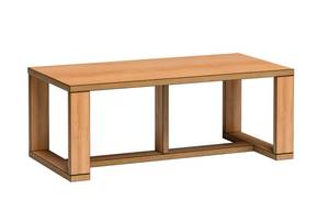 Couchtisch FELLIO Braun - Holzwerkstoff - 120 x 45 x 60 cm