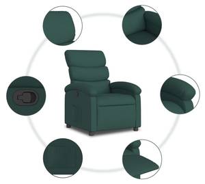 Fauteuil inclinable 3032262-2 Vert foncé