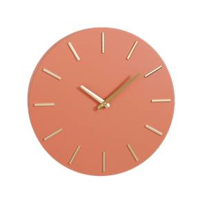 Horloge murale Brixen Brun rouge