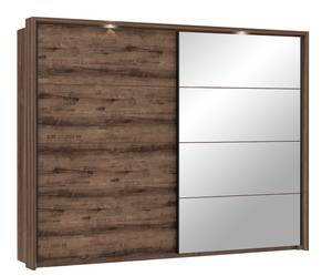 Kleiderschrank Joyce 12B Braun - Holzwerkstoff - 281 x 215 x 62 cm