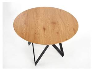 Table à manger Arnold Marron - Bois manufacturé - 120 x 75 x 120 cm