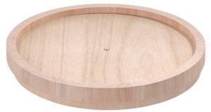 Plateau tournant Lazy Susan HOME EDIT Marron - Bois manufacturé - 23 x 3 x 23 cm