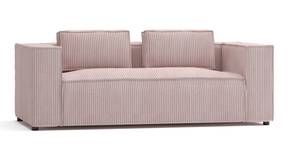 Cord Sofa 2 sitzer Rouen Pink