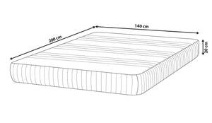 Matelas FANTASY Largeur : 140 cm - D2 souple