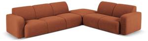 Ecksofa MOLINO 6 Sitzplätze Braun