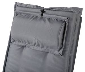 Coussin de jardin Cushio Gris - Matière plastique - 46 x 6 x 116 cm