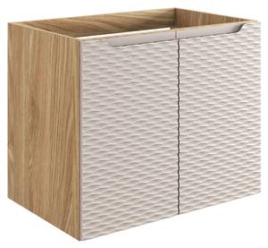 Schrank unter waschbecken OCEAN CUW70 2D Beige