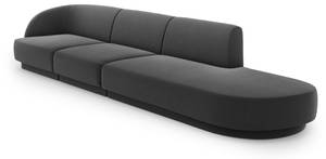 Sofa MILEY 4 Sitzplätze Grau