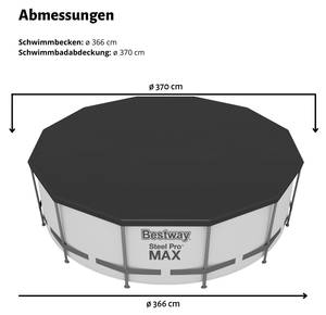 Schwimmbad-Set 5744515 (6-teilig) 366 x 76 x 366 cm