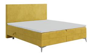 Boxspringbett ORI Gelb - Breite: 160 cm - H3