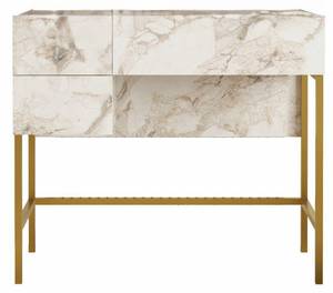 Console VOYAGE CONT88 Gris - Bois manufacturé - Matière plastique - 88 x 76 x 44 cm