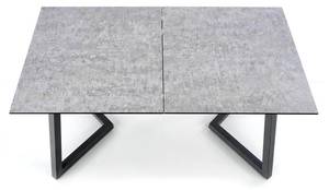 Table à manger Tiziano Anthracite - Gris - 210 x 90 cm