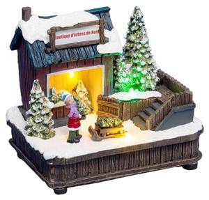 Weihnachtsdorf Christmas Town Keramik - 10 x 12 x 13 cm