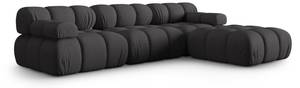 modulares Sofa BELLIS 4 Sitzplätze Schiefergrau