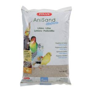Litière sable Anisand nature 5 kg Beige - Fibres naturelles - 20 x 34 x 6 cm