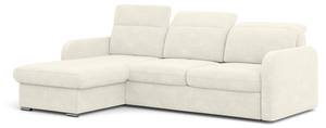 Ecksofa Emerald L-Form Weiß