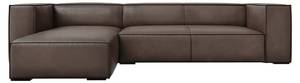 Ecksofa AGAWA 4 Sitzplätze Grau