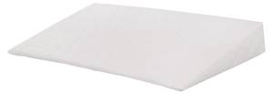 Coussin en forme de coin 35x60 cm Tissu - Blanc