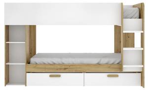 Etagenbett OZANA Beige - Holzwerkstoff - 110 x 150 x 245 cm