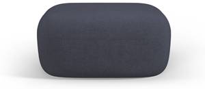 Pouf JENNY Blau - Textil - 88 x 40 x 90 cm