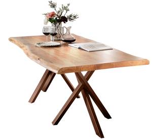 Esstisch 15004-00 Braun - Massivholz - Holzart/Dekor - 200 x 78 x 100 cm