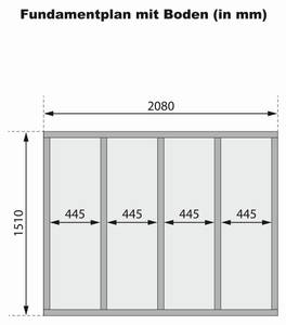 Gartenhaus Mollie B mit Anbaudach Breite: 212 cm