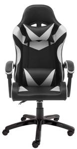 Gaming-Chair Weiß - Kunstleder - 62 x 128 x 71 cm