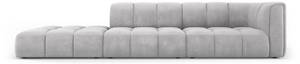 modulares Sofa SERENA 4 Sitzplätze Hellgrau