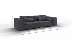 Big Sofa Tover mit Schlaffunktion Graphit