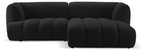 modulares Ecksofa HARRY 3 Sitzplätze Schwarz