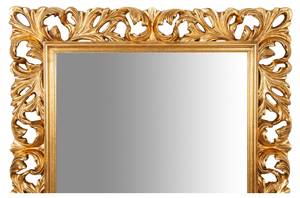 Spiegel FIRENZE Gold - Glas - Massivholz - 6 x 205 x 106 cm