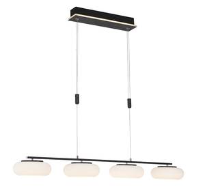 LED Pendellampe Q ETIENNE Smart Home Schwarz - Kunststoff - 35 x 200 x 350 cm