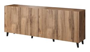 Buffet COME Marron - Bois massif - 200 x 82 x 40 cm