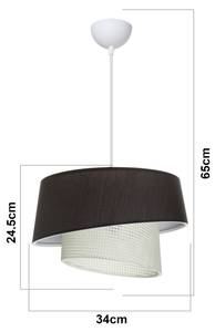 Suspension Wigan Gris - Blanc